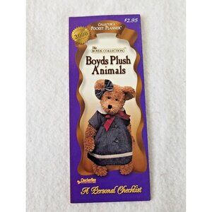 The Boyds Collection Collector's Pocket Planner 2000 Edition Personal Checklist